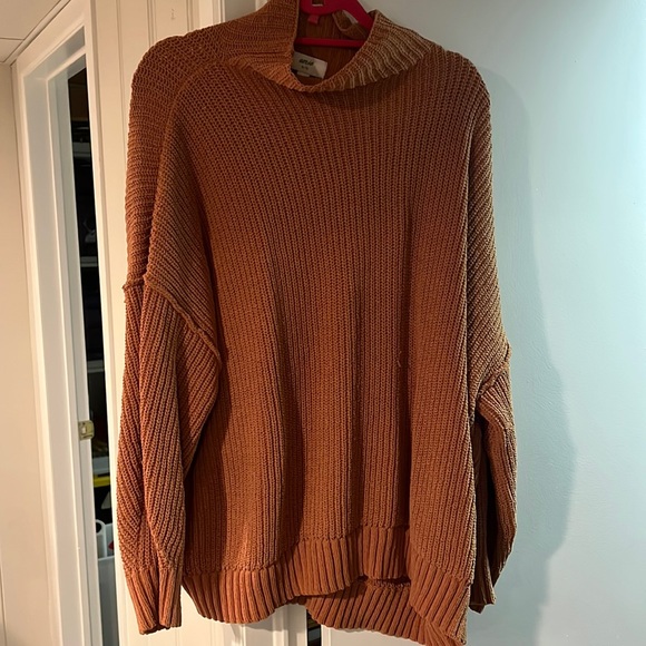 aerie Sweaters - Aerie Rust Oversized Sweater